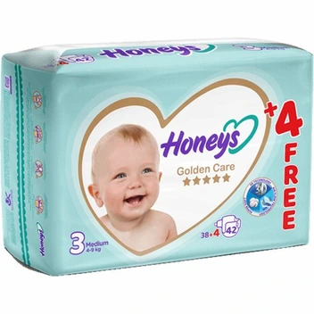 تصویر پوشک بچه هانیز سایز 3 بسته 42 عددی ا honeys Baby Diaper Size 3 Pack Of 42  honeys Baby Diaper Size 3 Pack Of 42 