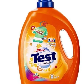 تصویر مایع لباسشویی مخصوص لباس های رنگی تست - 3 لیتری ا Test Colored Clothes Washing Machine Liquid - 3 L Test Colored Clothes Washing Machine Liquid - 3 L