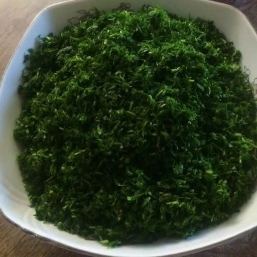 تصویر سبزی کوکویی شمال با عطری عالی وخوش عطروبو 