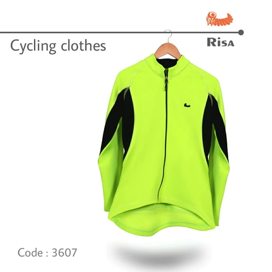 تصویر بلوز دوچرخه سواری پلار ریسا / RISA – مدل 3607 / سبز 