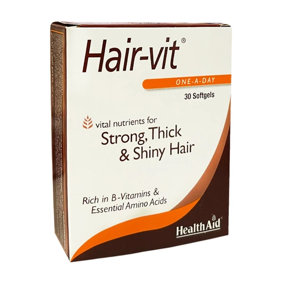 تصویر قرص هیرویت هلث اید ۳۰ عدد ا Health Aid Hair-Vit 30 Cap Health Aid Hair-Vit 30 Cap