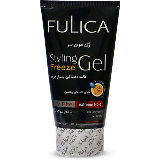 تصویر ژل مو فولیکا با حالت دهندگی بسیار قوی ا Folica hair gel with a very strong conditioner Folica hair gel with a very strong conditioner