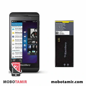 تصویر باتری بلک بری BlackBerry Z10 مدل LS1 ا battery BlackBerry Z10 model LS1 battery BlackBerry Z10 model LS1