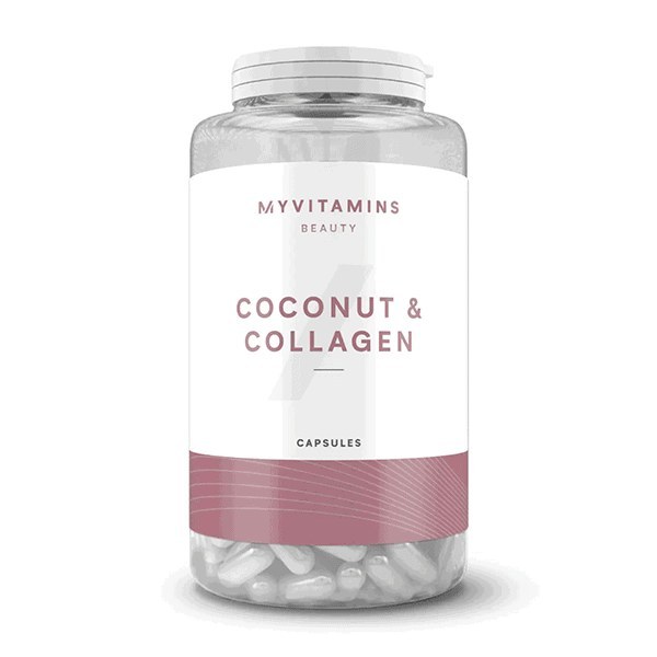 تصویر قرص کوکونات کلاژن مای ویتامینز 180 عددی  ا  Myvitamins Coconut + Collagen 180 Capsules  Myvitamins Coconut + Collagen 180 Capsules
