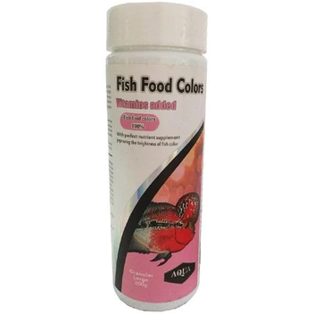 تصویر غذای ماهی آکوا مدل CICHILID  وزن 200 گرم 