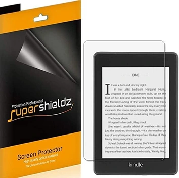 تصویر محافظ صفحه [3-Pack] برندSupershieldz برای Kindle Paperwhite (نسل دهم - عرضه 2018) 