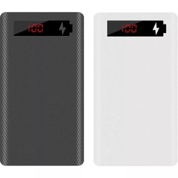 تصویر کیس پاوربانک 6 باتری مدل L6 با ورودی Micro – Type-C و دو خروجی USB 