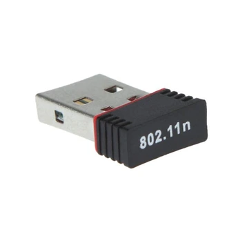 تصویر کارت شبکه USB بی سیم USB 2.0 مدل 802.11N ا 802.11N Wireless USB Network Adaptor 802.11N Wireless USB Network Adaptor