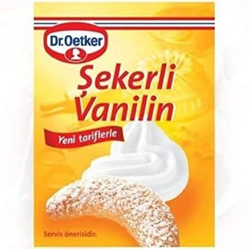 تصویر وانیل 5 عددی دکتر اوتکر ترکیه ا Dr. Otker vanilla in a package of 5's Dr. Otker vanilla in a package of 5's