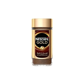 تصویر قهوه فوری نسکافه گلد 200 گرمی ا Nescafe Gold instant coffee 200 g sallika Nescafe Gold instant coffee 200 g sallika