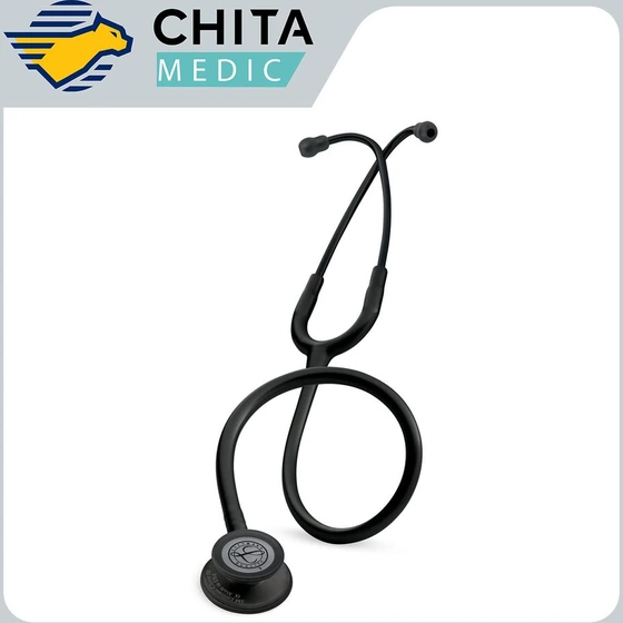 تصویر گوشی طبی لیتمن مدل کلاسیک III کد ۵۸۰۳ ا Littmann Classic III Stethoscope: All Black 5803 Littmann Classic III Stethoscope: All Black 5803