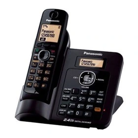 تصویر گوشی تلفن  بی سیم  پاناسونیک ا Panasonic Cordless Telephone KX-TG3811BX Panasonic Cordless Telephone KX-TG3811BX