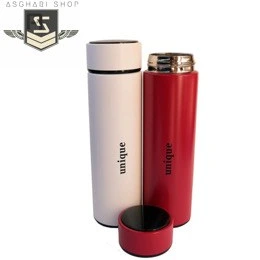 تصویر فلاسک دماسنج دار گنجایش 0.5 لیتری ا Thermos flask with a capacity of 0.5 liters Thermos flask with a capacity of 0.5 liters