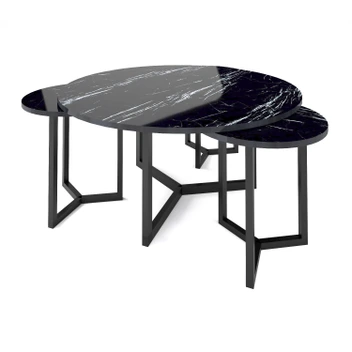 تصویر ست پذیرایی (جلو مبلی و میز عسلی) مدل FTS101 - طرح چوب ا FTS101 - Front & Tea Table Set FTS101 - Front & Tea Table Set