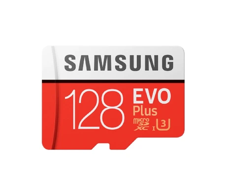 تصویر حافظه میکرو اس دی ایکس سی سامسونگ سری EVO Plus با ظرفیت 128 گیگابایت ا EVO Plus 128GB UHS-I U3 MicroSDXC Memory Card with Adapter EVO Plus 128GB UHS-I U3 MicroSDXC Memory Card with Adapter