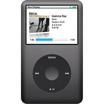 تصویر پخش کننده موسیقی اپل مدل آیپاد کلاسیک با ظرفیت 120 گیگابایت ا iPod Classic 120GB Music Player iPod Classic 120GB Music Player