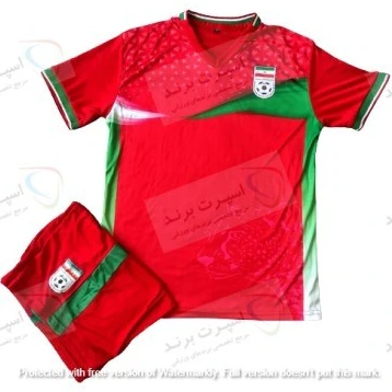 تصویر کیت و شورت دوم تیم ملی ایران Iran 2022 with short Away Kit Felament 