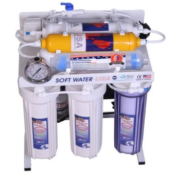 تصویر دستگاه تصفیه آب سافت واتر 6 مرحله SW-01 ا SoftWater SW-01 6Stage RO Water Purification System SoftWater SW-01 6Stage RO Water Purification System