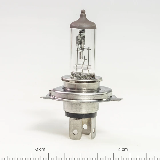 تصویر لامپ گازی H4 (سه خار) 12 ولت 130/90 وات 