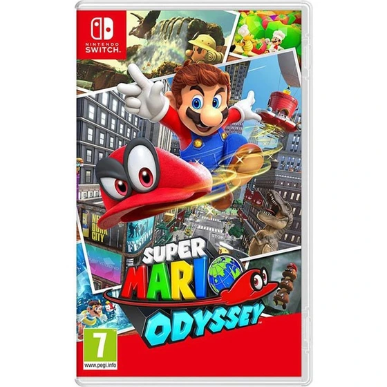 تصویر بازی Super Mario Odyssey مخصوص Nintendo Switch ا Super Mario Odyssey For Nintendo Switch Game Super Mario Odyssey For Nintendo Switch Game