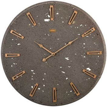 تصویر ساعت دیواری سنگی لوتوس کد S-30201 