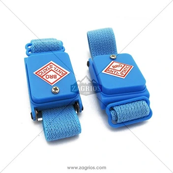 تصویر دستبند آنتی استاتیک Antistatic bracelet 