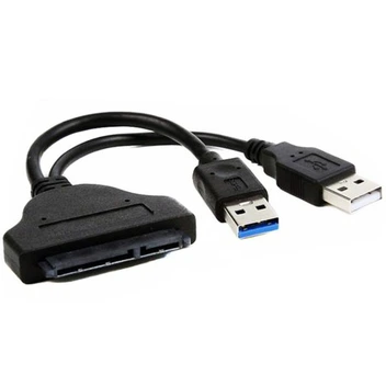 تصویر تبدیل USB 2.0 TO SATA با برق کمکی ا SATA/IDE To USB 2.0 Adapter SATA/IDE To USB 2.0 Adapter