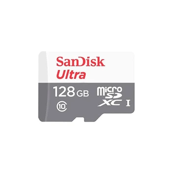 تصویر کارت حافظه microSDXC سن دیسک مدل Ultra A1 کلاس 10 استاندارد UHS-I U1 سرعت 100MBps ظرفیت 128 گیگابایت ا Sandisk Ultra A1 UHS-I Class 10 100MBps microSDXC - 128GB Sandisk Ultra A1 UHS-I Class 10 100MBps microSDXC - 128GB