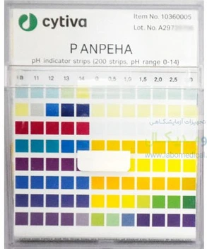 تصویر کاغذ  Panpeha pH با دقت 0.5 