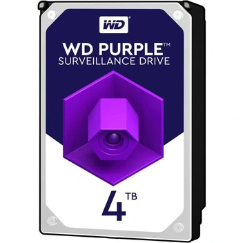 تصویر هارد دیسک اینترنال وسترن دیجیتال سری بنفش ظرفیت 4 ترابایت ا Western Digital Purple Internal Hard Drive 4TB  Western Digital Purple Internal Hard Drive 4TB 