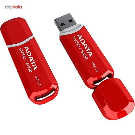 تصویر فلش مموری ای دیتا مدل DashDrive UV150 ظرفیت 32 گیگابایت ا DashDrive UV150 USB 3.0 Flash Memory 32GB DashDrive UV150 USB 3.0 Flash Memory 32GB
