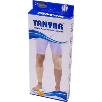 تصویر ساق بند و زانوبند الاستیک تن یار کد 5071 ا Tanyar elastic knee brace code 5071 Tanyar elastic knee brace code 5071