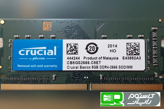 تصویر RAM Laptop Crucial 8GB DDR4-2666 ا RAM Laptop Crucial 8GB DDR4-2666 RAM Laptop Crucial 8GB DDR4-2666