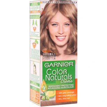 تصویر کیت رنگ مو گارنیه مدل Color Naturals شماره 7.0 - بلوند ا Garnier Color Naturals Hair Cream Color Kit No.7.0 Garnier Color Naturals Hair Cream Color Kit No.7.0