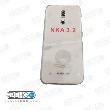 تصویر قاب نوکیا 3.2 کاور نوکیا 3.2 ژله ای شفاف و بی رنگ با محافظ لنز دوربین گوشی نوکیا مدل Clear Cover Camera Protection Case for For Nokia 3.2 