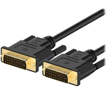 تصویر کابل 1.5 متری DVI دی نت ا D-Net DVI Male to DVI Male 1.5m Cable D-Net DVI Male to DVI Male 1.5m Cable