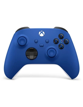 تصویر دسته بازی (کنترلر) کنسول مایکروسافت ایکس باکس وان - سری جدید - آبی ا Microsoft Xbox One Wireless Controller - New Series - Shock Blue Microsoft Xbox One Wireless Controller - New Series - Shock Blue