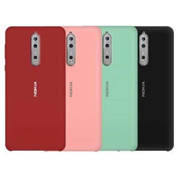 تصویر قاب محافظ سیلیکونی نوکیا Silicone Cover for Case For Nokia 8 