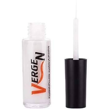 تصویر چسب مژه قلم مویی 10گرمی EF105 ورژن ا Vergen EF105 Eyelash Adhesive 10g Vergen EF105 Eyelash Adhesive 10g