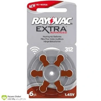 تصویر باتری سمعک ریواک شماره 312 RAYOVAC ا RAYOVAC Hearing Aid Battery RAYOVAC Hearing Aid Battery