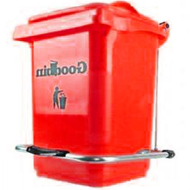 تصویر سطل زباله پدال دار 20 لیتری هوم کت مدل 6140 قرمز 