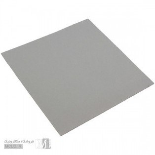 تصویر پد سیلیکون حرارتی خاکستری 40x40x0.5 میلی متر 