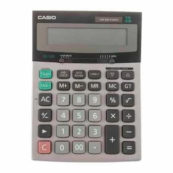 تصویر ماشین حساب کاسیو مدل DJ-120 ا Casio DJ-120 Calculator Casio DJ-120 Calculator