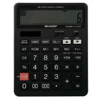 تصویر ماشین حساب شارپ SHARP EL-CC12GP ا SHARP EL-CC12GP Calculator SHARP EL-CC12GP Calculator