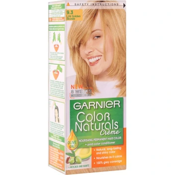 تصویر کیت رنگ مو گارنیه مدل Color Naturals شماره 9.3 - بلوند روشن با انعکاس طلایی ا Garnier Color Naturals Hair Cream Color Kit No.9.3 Garnier Color Naturals Hair Cream Color Kit No.9.3