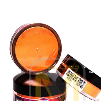 تصویر رنگ رزین صدفی نارنجی مدل ORANGE 409 