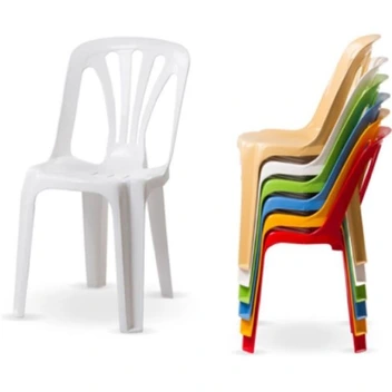 تصویر صندلی پلاستیکی بدون دسته نشکن 