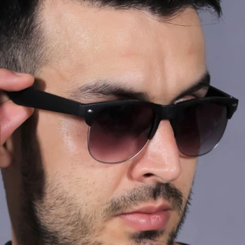 تصویر عینک افتابی مردانه مدل look 
