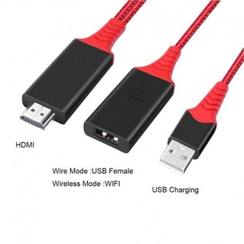 تصویر دانگل HDMI برای اتصال موبایل به تلویزیون 