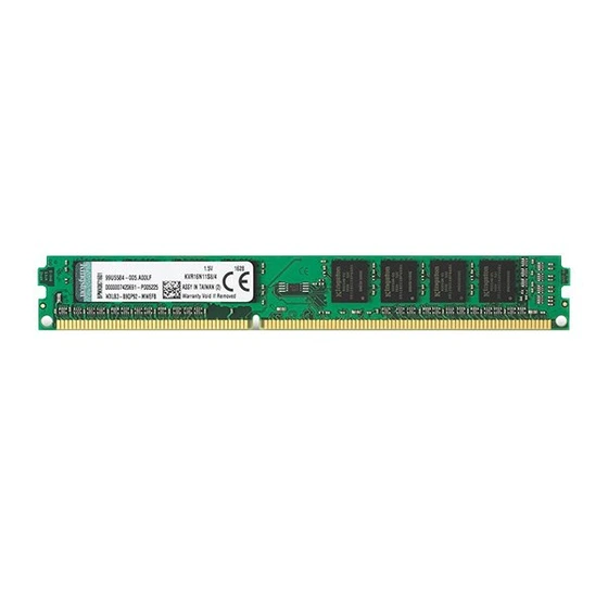 تصویر حافظه رم کامپیوتر کینگستون DDR3 1600MHz CL11 8GB ا ظرفیت 8 گیگابایت تک کاناله Kingston RAM ظرفیت 8 گیگابایت تک کاناله Kingston RAM